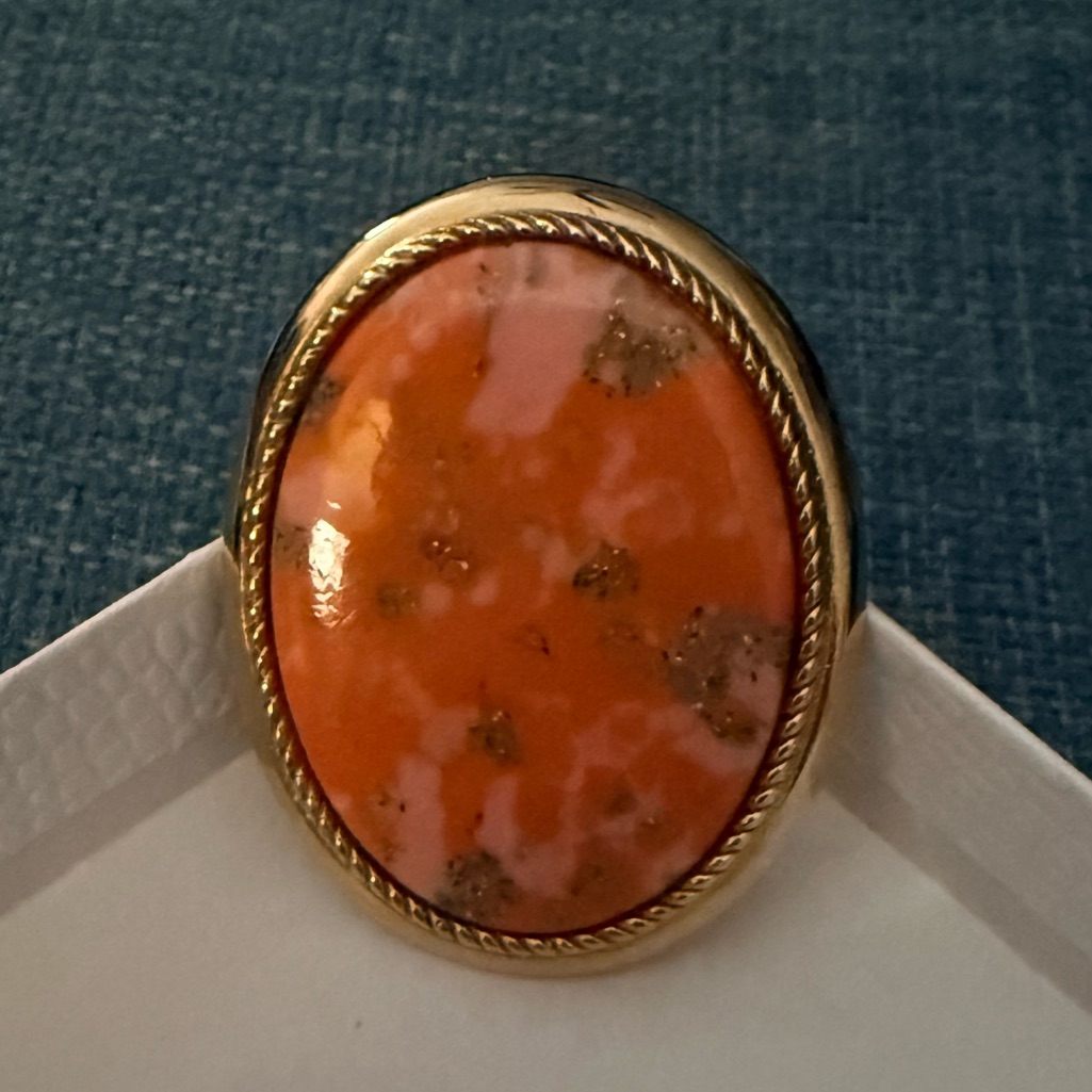 Vtg 1974 Sarah Coventry Coraline Confetti Brooch Pendant 28$